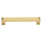 M Marcus Heritage Brass Pyramid Design Cabinet Handle 152mm Centre to Centre